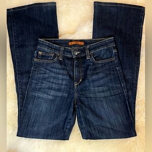 Joe’s High Rise Flare Wide Leg Dark Rinse Jeans